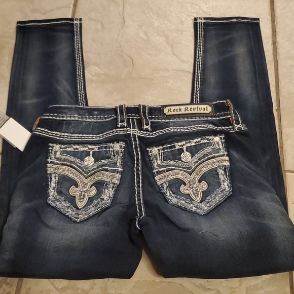 Womens rock revival jeans - Picture 3 of 8